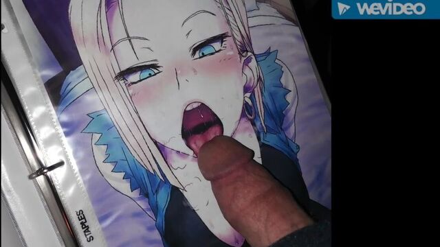Android 18 ahegao