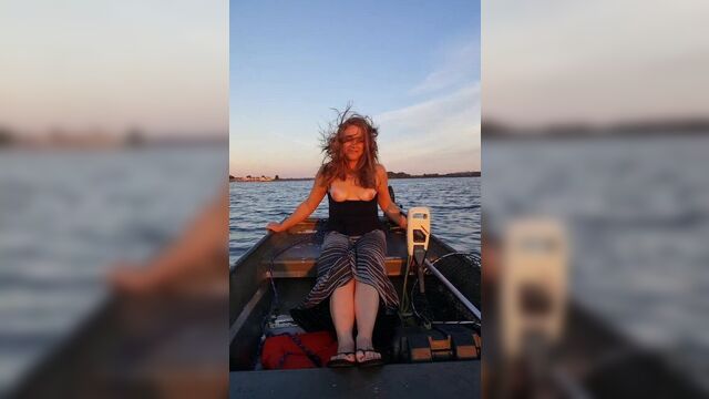 Topless Boating!