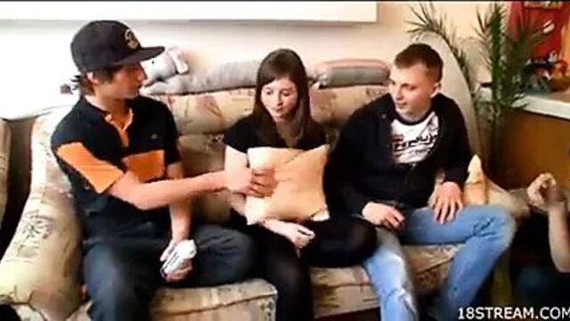 Wild sex with hot teen chick