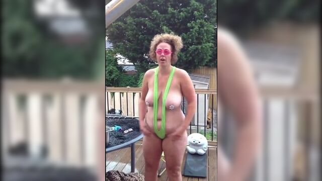 Big Tits and ASS - Mankini