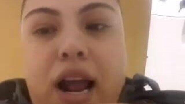 Sexy latina showing boobs