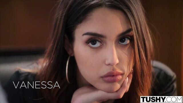 TUSHY Anal-obsessed Vanessa seduces her hot coworker Oliver