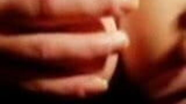 Amateur Girl Playing With Her Big Tits And Huge Erect Nipples On Her Webcam .