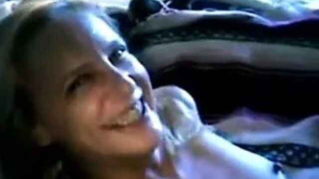 Wife trying black while hubby films