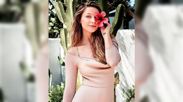 Melissa Benoist Jerk Off Challenge