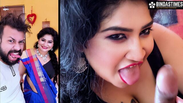 Early Morning Vlogging with my Sexy Step-Mom and Accidently i creampied on her ( Hindi Audio )