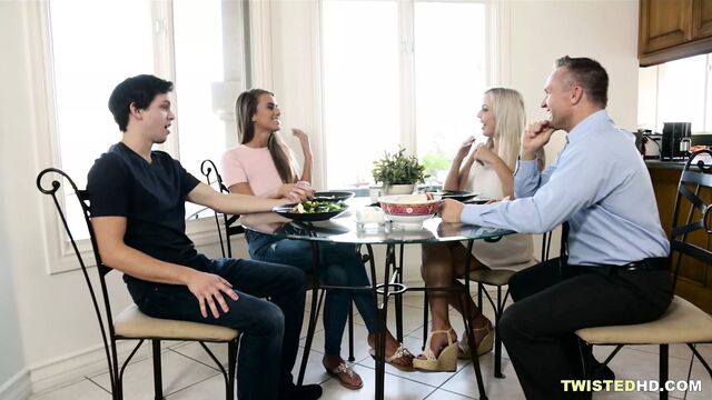 She cannot wait to get to the bedroom