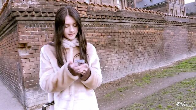 Bitches Abroad - Russian brunette in a MMF threesome abroad