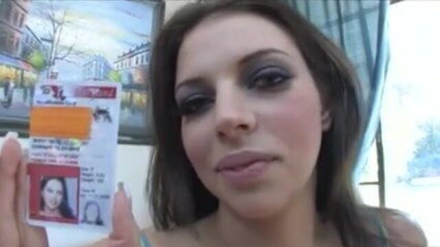 Missy Stone slurping sperm