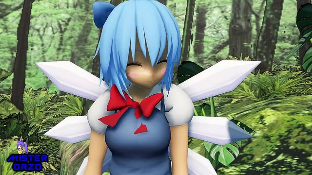 MMD Touhou - Cirno Sex in the forest