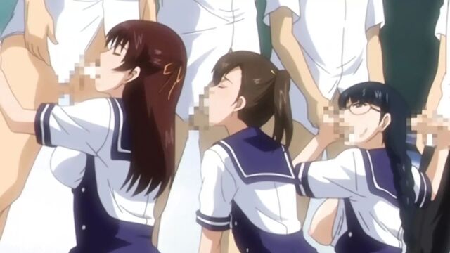 Totally normal school day ends with an orgy - Hentai Porn