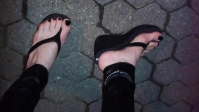 Platform flip flops