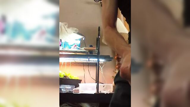 Taboo phonesex leads to MASSIVE cumshot