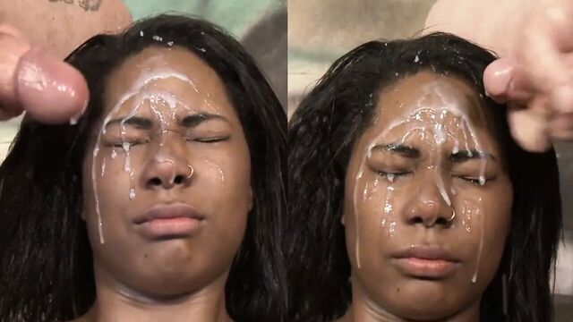 Ebony Facial Surprise Compilation