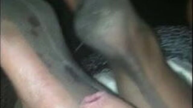 Nylon stocking foot job