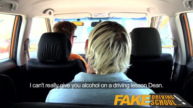 Fake Driving School Sexy horny learners secretly fucks