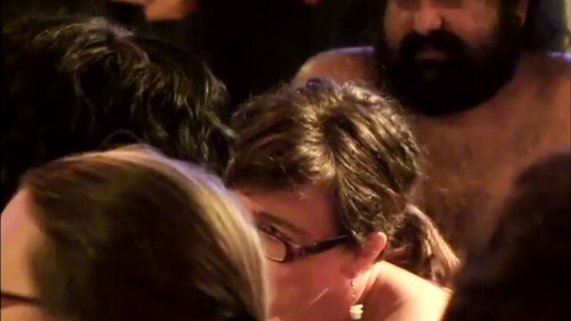 ENF - Asian and Art Girls Strip Nude on Stage