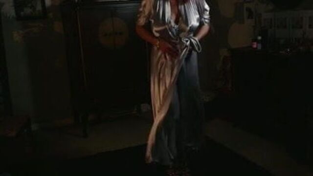 Satin Robe & Nightgown